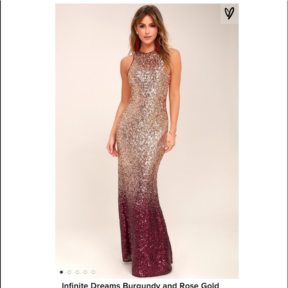 Sequin maxi dress